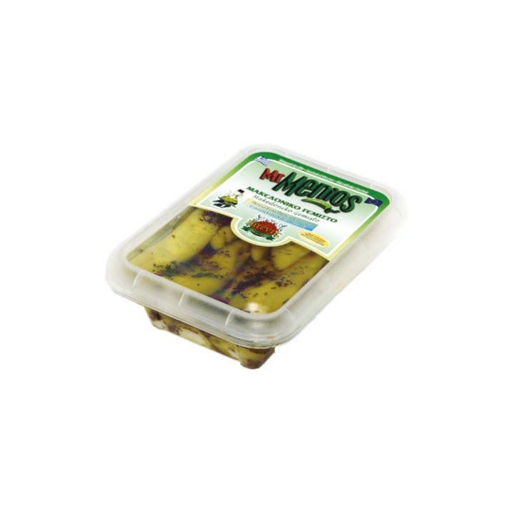 Pitenis grüne Glockenpaprika gefüllt mit Käse 200gr 