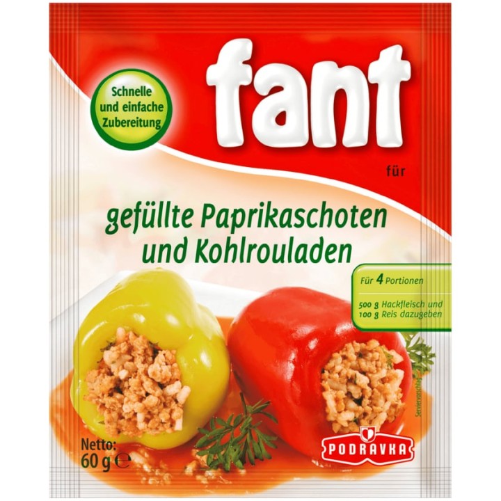Podravka Fant für gefüllte Paprika 60gr 