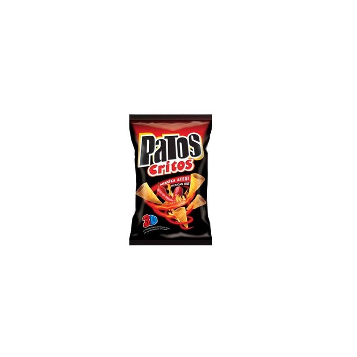 Patos Critos aci Baharat scharf Mais Chips 