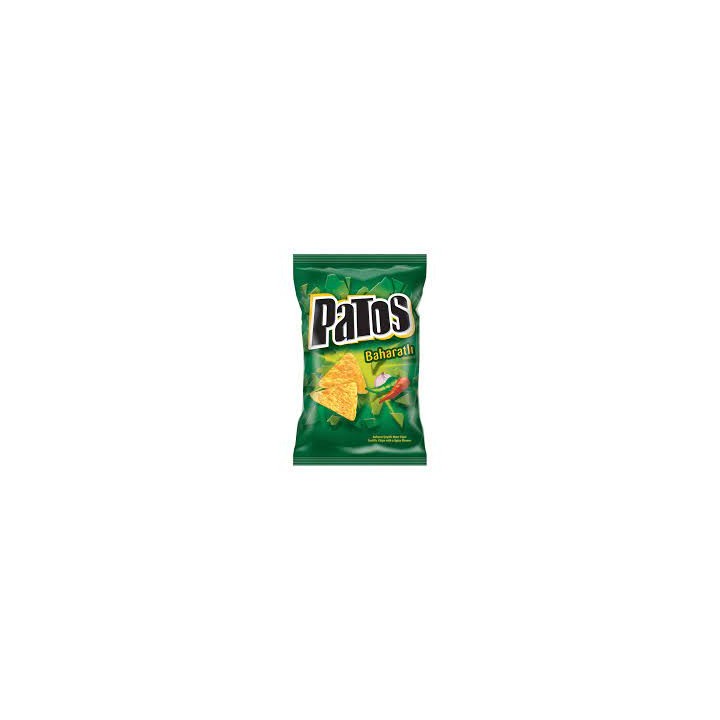 Patos Baharatli spicy flavour Mais Chips grün 