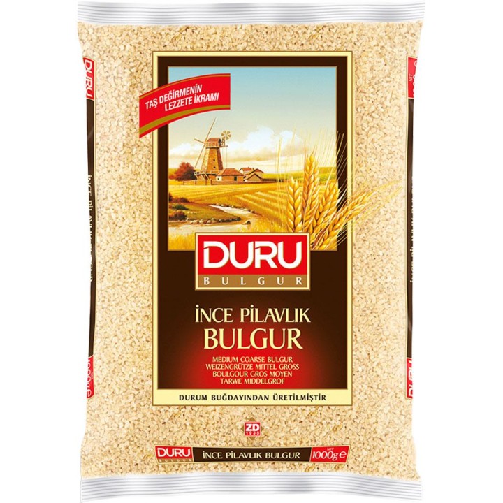 Duru Bulgur Ince Pilavlik 1Kg grob