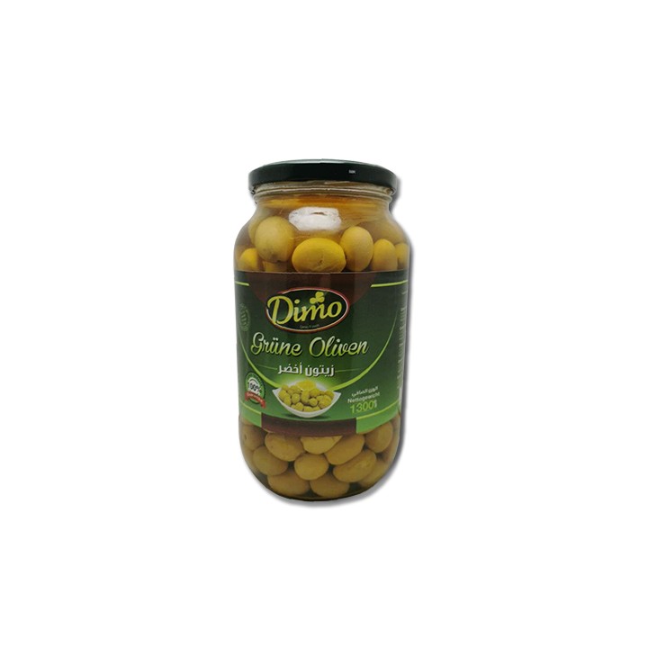 Dimo Oliven grün in Essig 660gr (12)