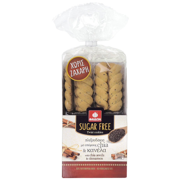 Fedon, Pleksoudia mit Chia & Zimt 250g zuckerfrei
