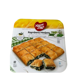 Xrisi Zimi Homemade Chortopita "Epirus" mit Spinat, Endivie, Chicoree, Mizithra/Feta, 850gr - 100291