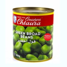 Chtaura Fava Bohnen green broad 850gr - grüne Saubohnen