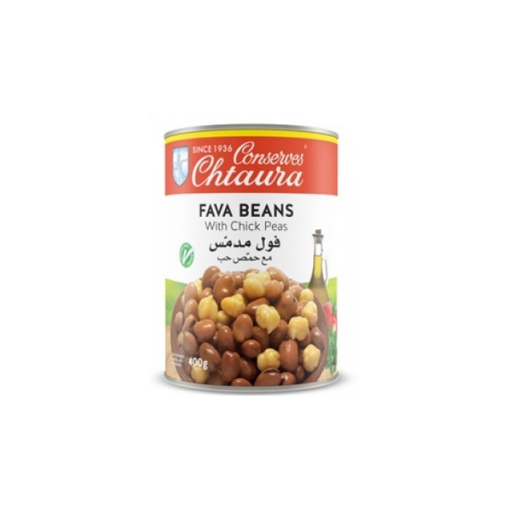Chtaura Favabohnen mit Kichererbsen 400gr 