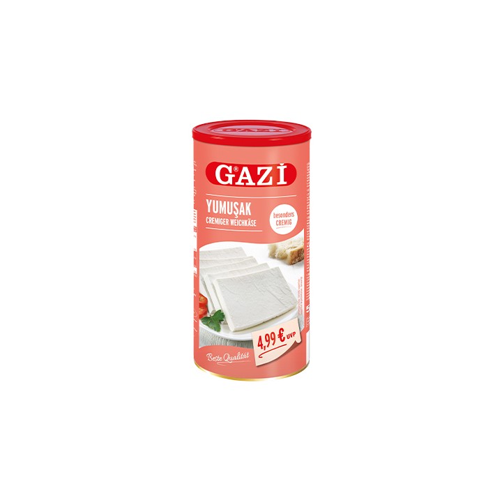 Gazi 55% Yumusak cremiger Weichkäse 800gr