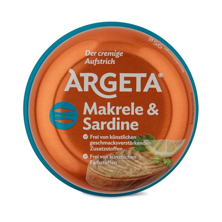 Argeta Makrele+Sardine 