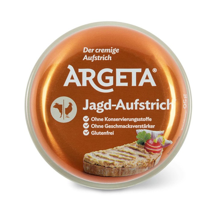 Argeta Rind + Poulet Jagdaufstrich 