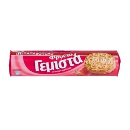 Papadopoulos Biscotello Gemista mit Erdbeer 200gr 