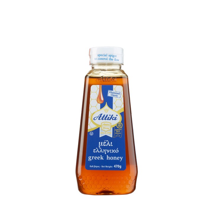 ATTIKI - Griechischer Honig 470gr Pet (blau)
