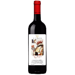 Nico Lazaridi - King of Hearts, Rigas Rotwein - 2021 - 75cl. 