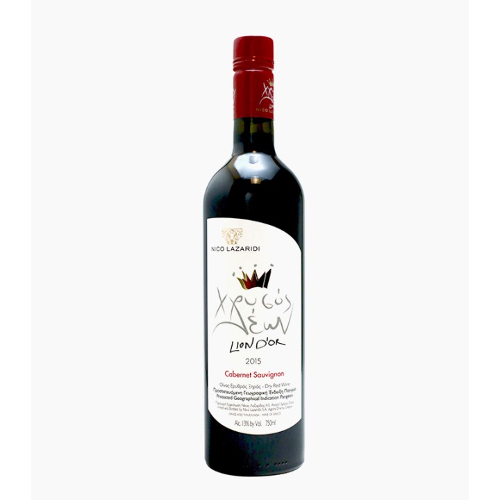 Nico Lazaridis Lion d'or Goldener Löwe Rot trocken 75cl 
