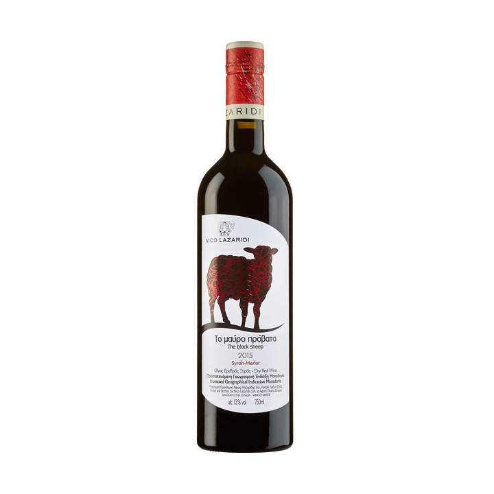 Nico Lazaridis To mavro Provato Black Sheep rot trocken 75cl
