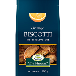 To Manna Biscotti Orangen 160gr 