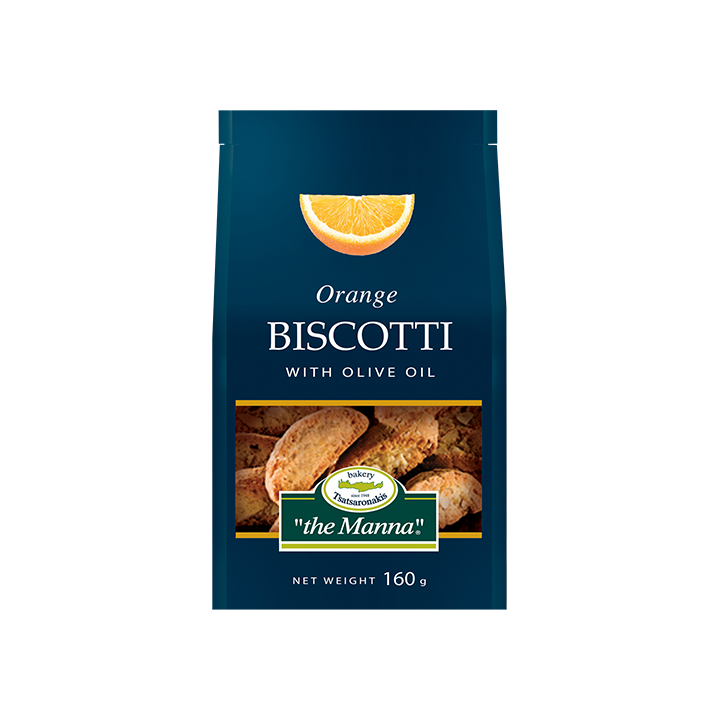 To Manna Biscotti Orangen 160gr 