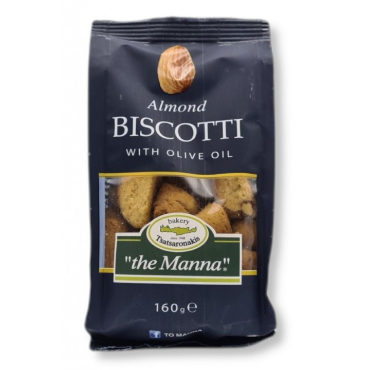 To Manna Biscotti Mandeln 160gr 