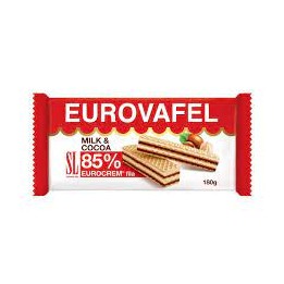 Eurowaffeln mit Eurocreme gefüllt 180gr 