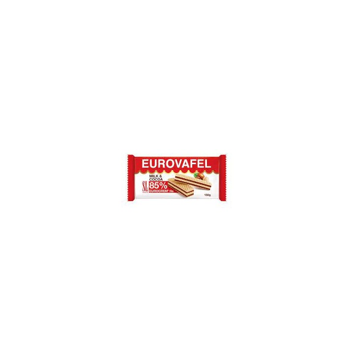 Eurowaffeln mit Eurocreme gefüllt 180gr 
