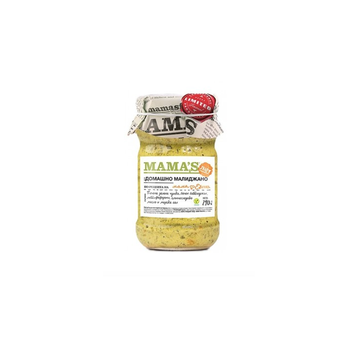 Mamas Malidzano Auberginenpaste scharf 290gr 