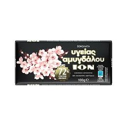 ION Dark - 72% Zartbitter mit Mandel 100g