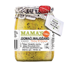 Mamas Malidzano Auberginenpaste scharf 550gr 