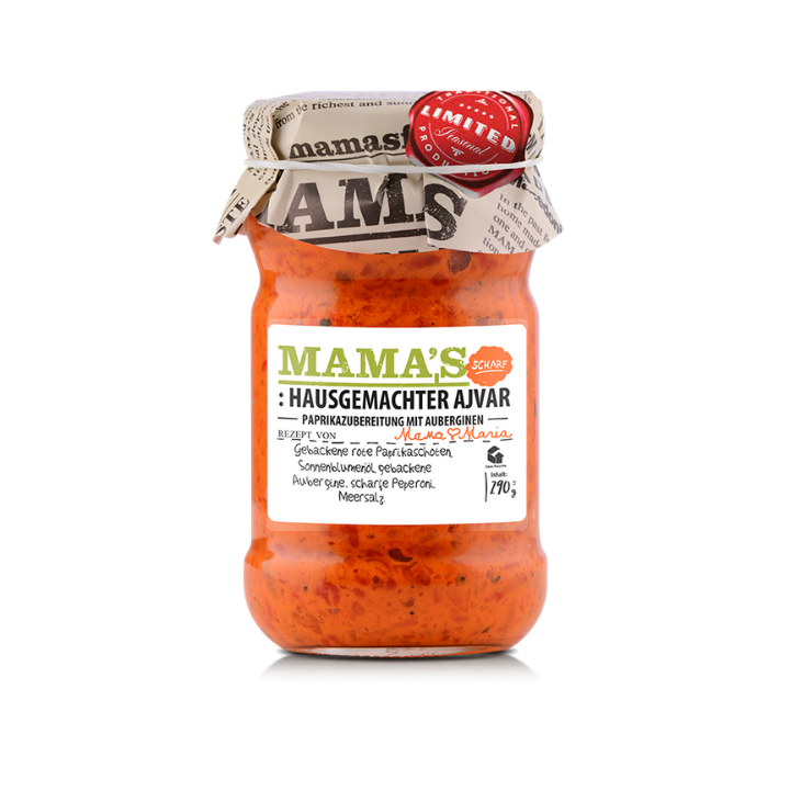 Mamas Ajvar scharf 290gr 