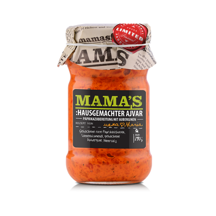 Mamas Ajvar mild 290gr 
