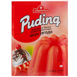 Vitaminka Puding Erdbeeren 40gr 