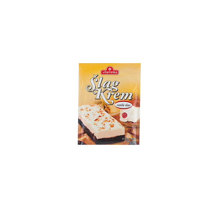 Vitaminka Slag Krem Vanilla 45gr  (Creme Patisserie)
