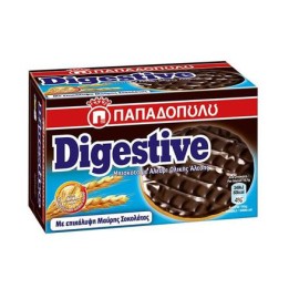 Papadopoulos Digestive dunkle Schokolade 200gr