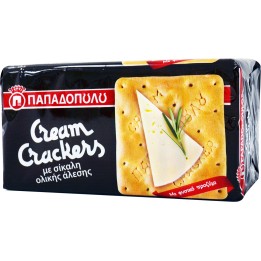 Papadopoulos Cream Crackers Vollkorn Roggen 175g