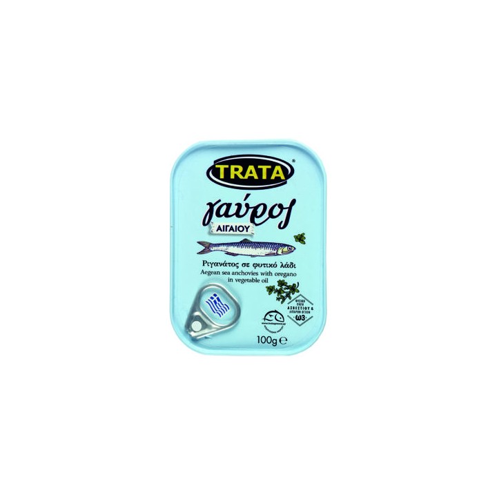 Trata Gavros Anchovy mit Oregano 100gr