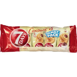 7 days Croissant Kakao 5x37gr