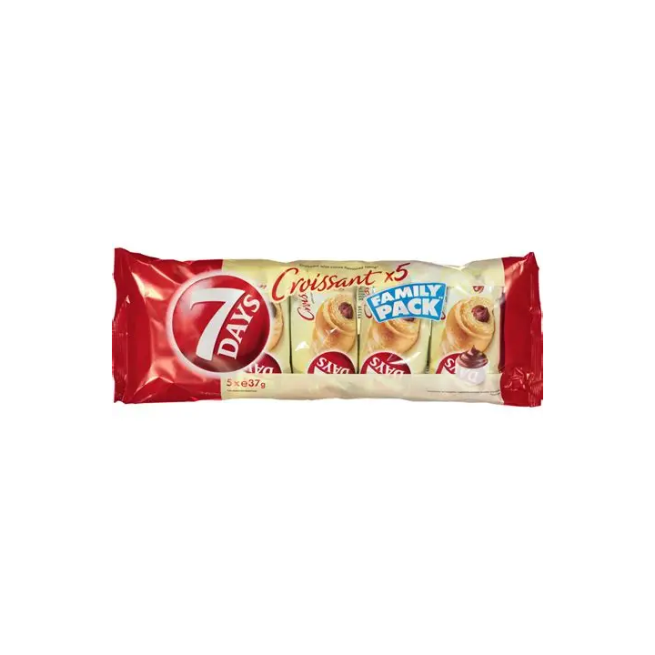 7 days Croissant Kakao 5x37gr