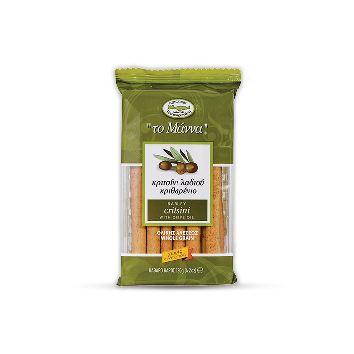 To Manna Kritsini mit Olivenöl 120gr 