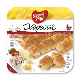 Xrisi Zimi Chorefti Poulet, Gruyerkäse und Peperoni 850gr - 100288