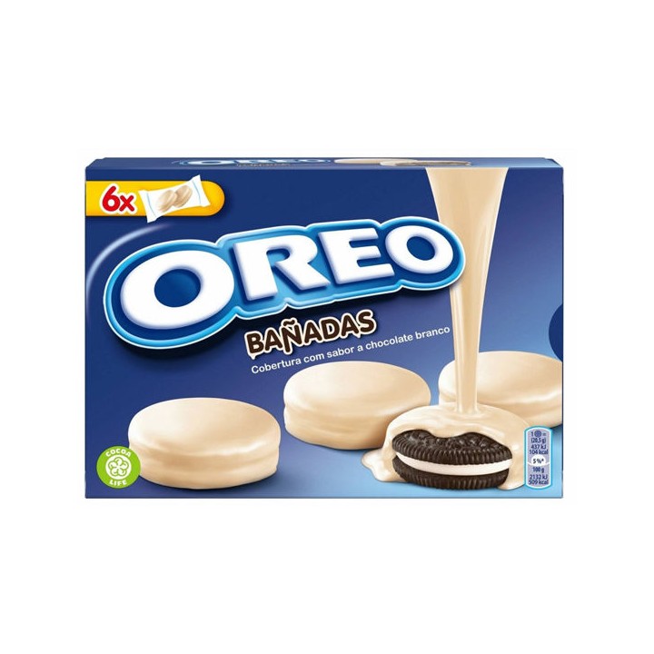 Oreo Banhada Choco Branco weisse Schokolade 246gr