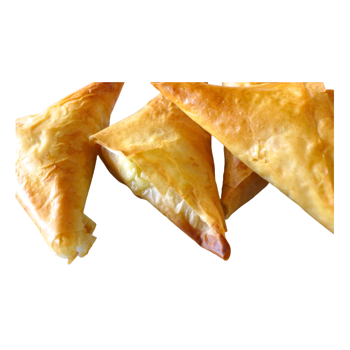 Xrisi Zimi lose Triangles mit Spinat und Feta 220gr (dreieckig) à 40Stück - 100206