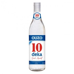 Ouzo 10 Deka Vol. 37,5% 20cl.