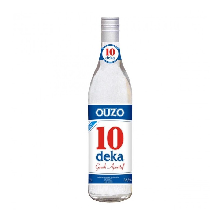 Ouzo 10 Deka Vol. 37,5% 20cl.