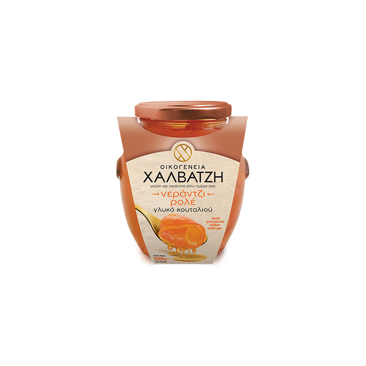 Halvatzis - Glyko tou Koutaliou bitter Orange 500gr 