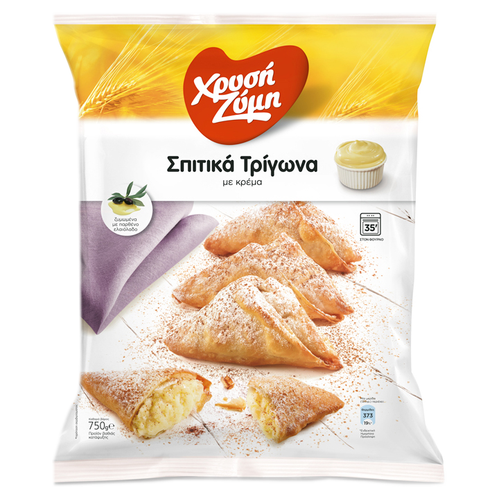 Xrisi Zimi Triangles mit Creme 700gr (dreieckig) - 100911