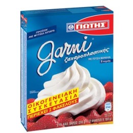 Giotis Garni Vanillia 2 x100gr (Schlagsahne)
