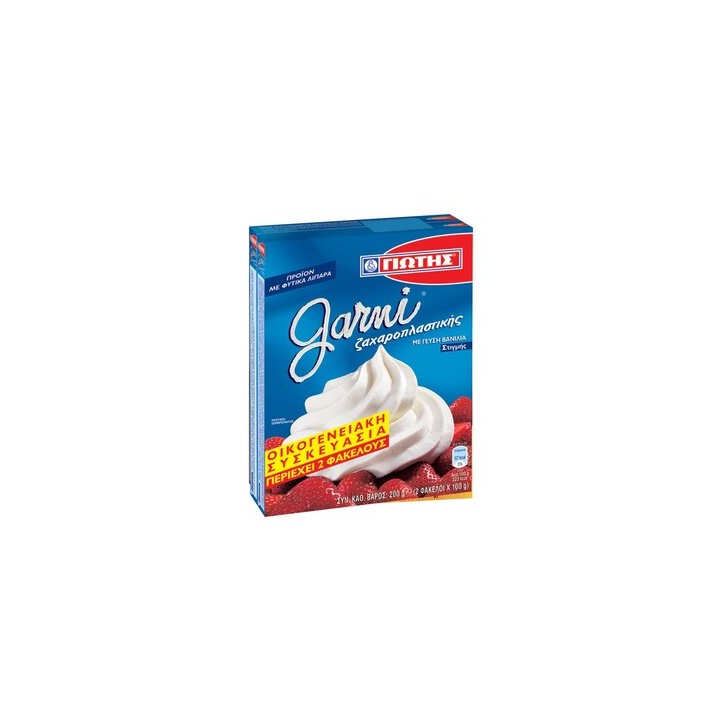 Giotis Garni Vanillia 2 x100gr (Schlagsahne)