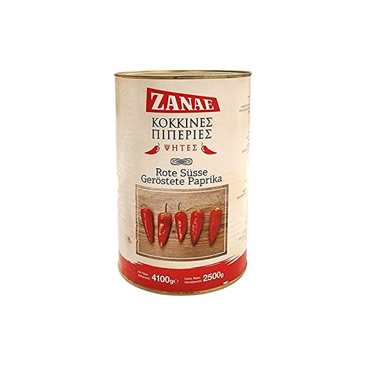 Zanae Florines gebratene Paprika 4.1Kg