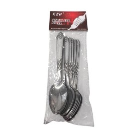 Plastik - Teelöffel Optik - 6 Stk.