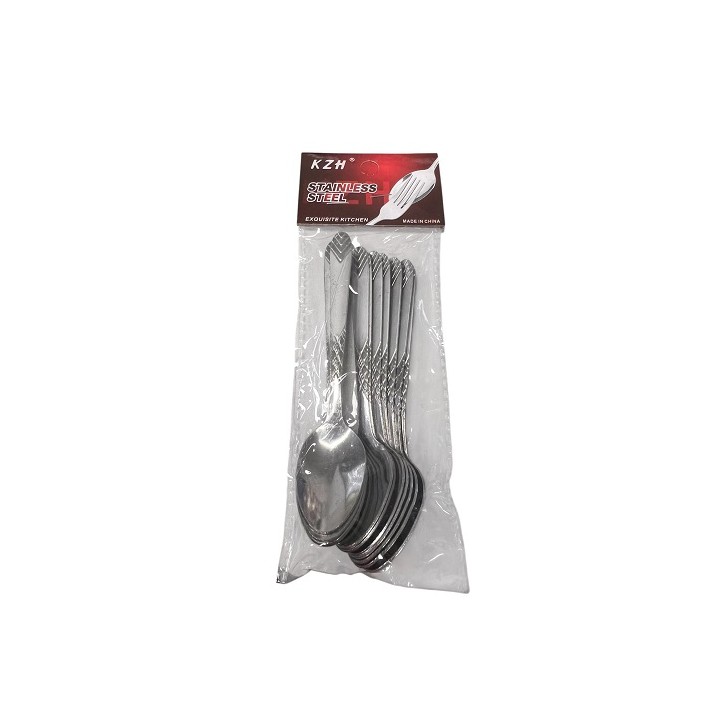 Plastik - Teelöffel Optik - 6 Stk.