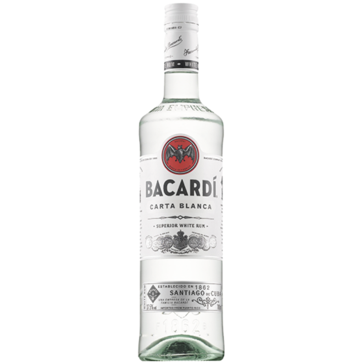 Bacardi Carta Blanca 37.5% 70cl
