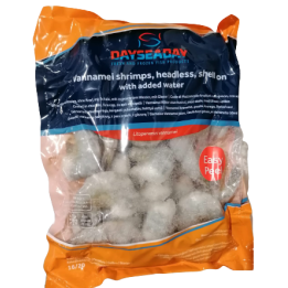 DaySeaDay, Crevetten 16/20 HLSO ohne Kopf mit Schale 1Kg